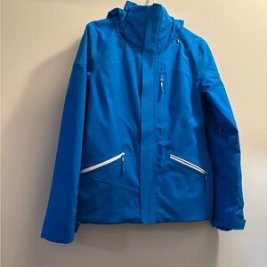 NWOT  The North Face Blue Ski Jacket with White Accents